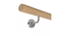Handrail set Oak raw