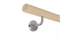 Handrail set Pine raw