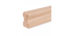 Profiled Handrail Pine for outdoor