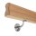 Bild: Handlauf Buche Omega 45x80mm, Halter mit Stockschraube