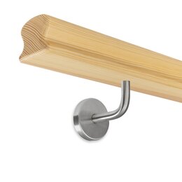 Picture: Handrail set pine omega 55x50mm with holders for...