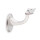 Handrail set pine - 55x50mm (omega) incl. brackets