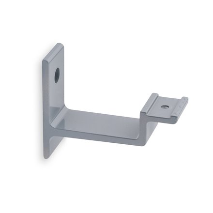 Picture: Handrail holder grey straight support with cap nut