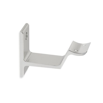 Picture: Handrail holder silver round support with cap nut
