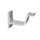 Picture: Handrail holder silver straight support curved with cap nut