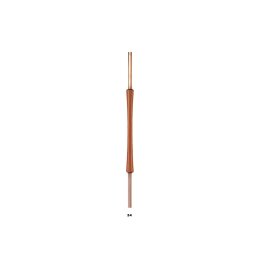 Railing rod wood/stainless steel