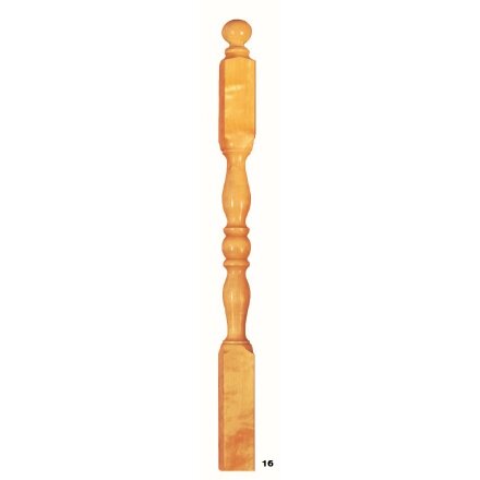 Gelnderpfosten Holz profiliert