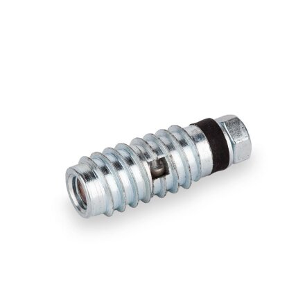 3D-H-Connection - screw pre-assembled - handrail round and omega