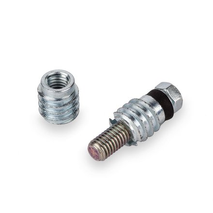 3D-H-Connection - screw pre-assembled - handrail round and omega