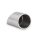 Picture: End cap stainless steel diagonal, interior view