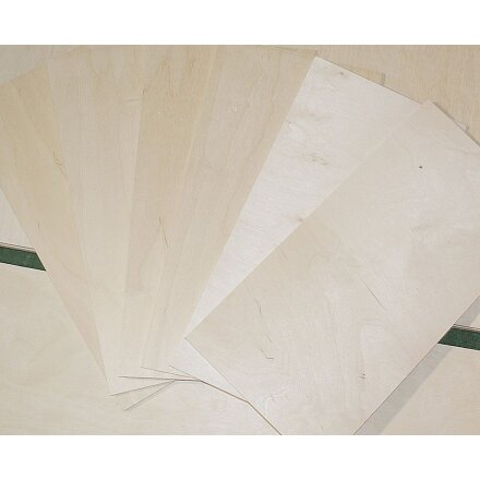 Plywood birch 250x500mm