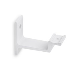 Picture: Handrail holder white straight support with cap nut