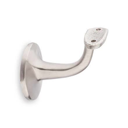 Picture: Handrail holder satin round support with hanger bolt