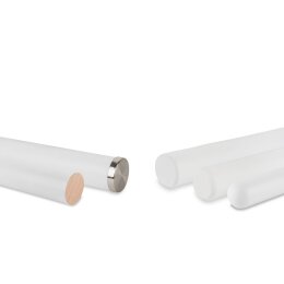 Picture: Handrail white round with all selectable ends