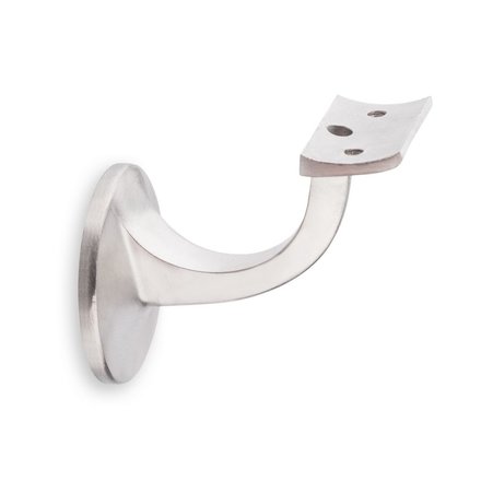 Handrail Set White with stainless steel brackets