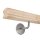 Bild: Handlauf Ahorn Omega 55x50mm, mit Haltern zum Einschrauben, Halter 2
