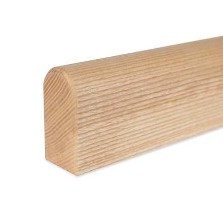 Picture: handrail ash square 45x80mm, ends bevelled