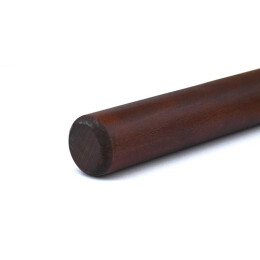 Handlauf Buche gebeizt - 45x80mm (Vierkant gerundet)