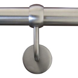 Handlauf Edelstahl mit Handlaufhaltern (V2A)