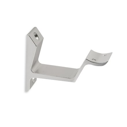 Picture: Handrail holder silver round support flat