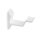 Picture: Handrail holder silver round support flat