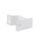 Picture: Handrail holder silver round support flat (horizontal)