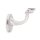 Picture: Handrail holder stainless steel straight support with hanger bolt