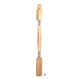 Railing post wood/stainless steel