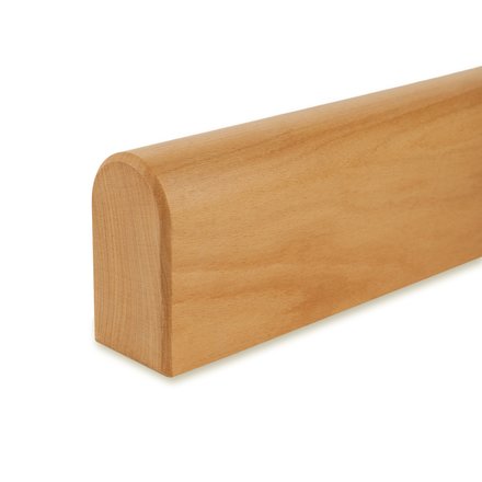 Picture: Handrail beech square 45x80mm, bevelled ends