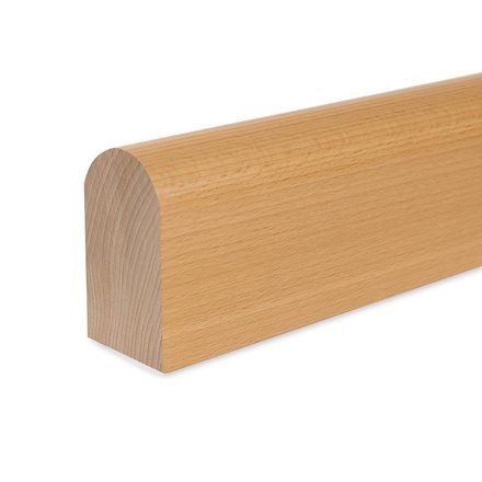Picture: Handrail beech square 45x80mm, ends cutted