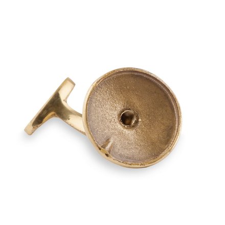 Picture: Handrail holder brass straight support with hanger bolt (horizontal)