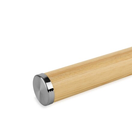 Edelstahlkappe flach (42mm)